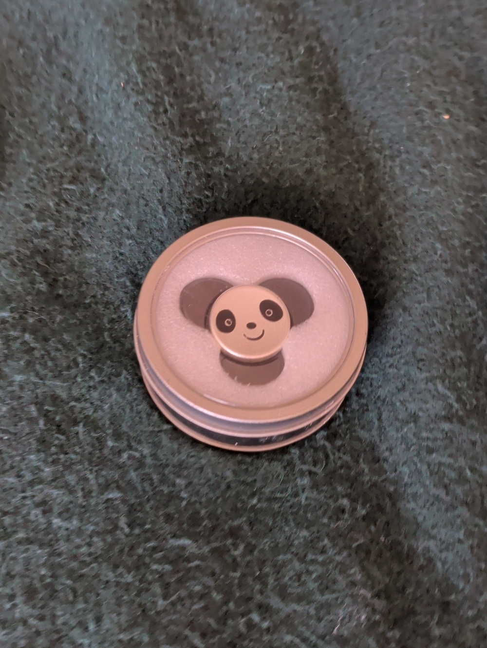 Gray Panda Silicone Bath Sponge for Kids - Gentle Cleansing